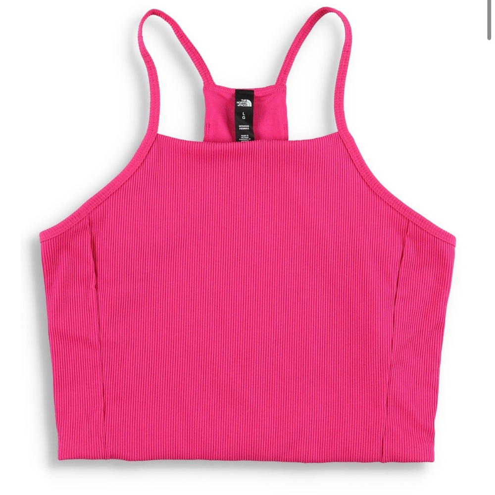 NWT The Northface Hot Pink Rib Tank